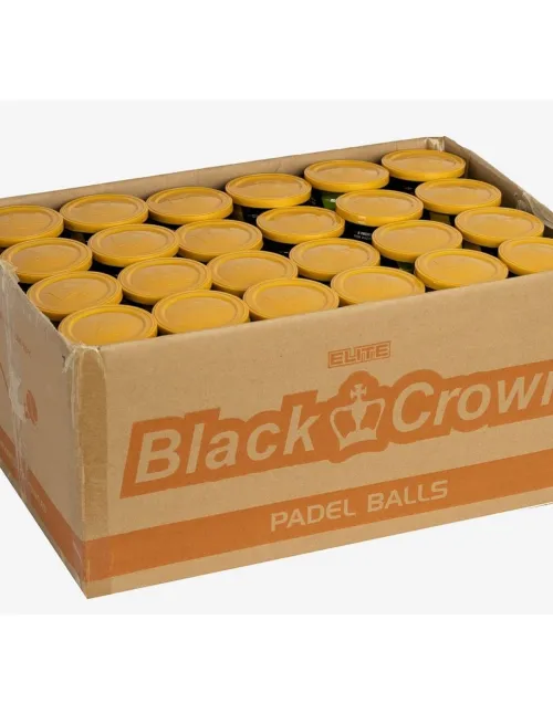 Cajon Bolas Black Crown Elite | Ofertas de pádel